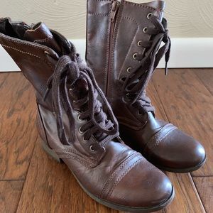 Brand new Candie’s combat boots